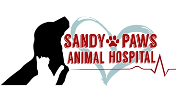 Sandy Paws Animal Hospital Logo